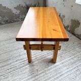 Farmhouse table, mountain furniture from the 50s