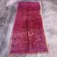 Tapis Marocain Beni M'Guild violet - 187 x 378 cm