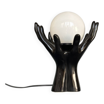 80s ceramic lamp