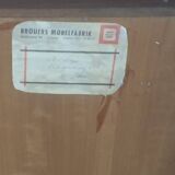 Large Danish high bookshelf in rosewood by Erik Brouer 1960.