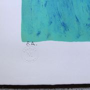 Bouquet of tulips, lithograph signed by Roger Mühl, printed by Mourlot, c. 1980-1990