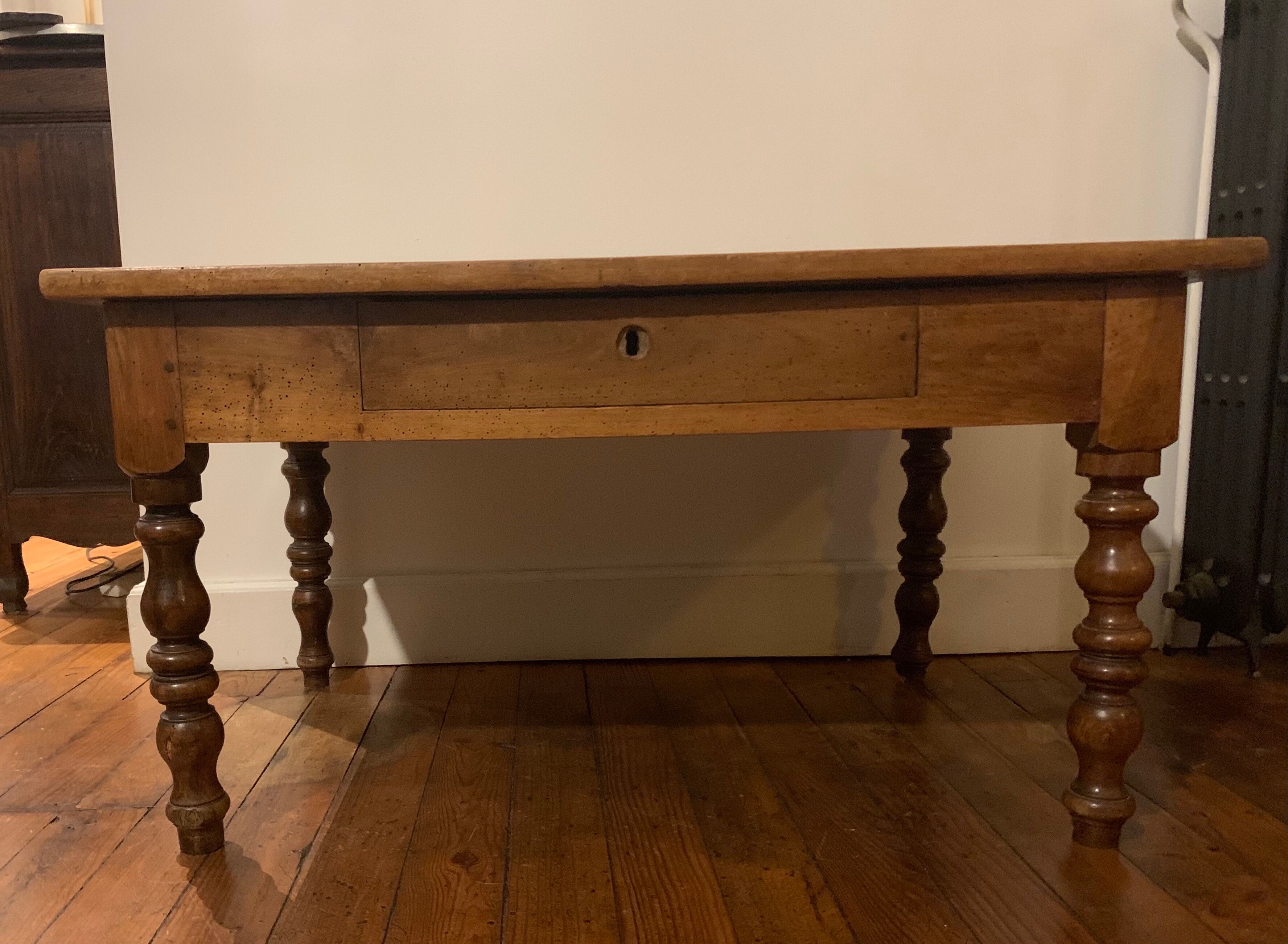Wooden coffee table