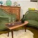 Paire de fauteuils rotin