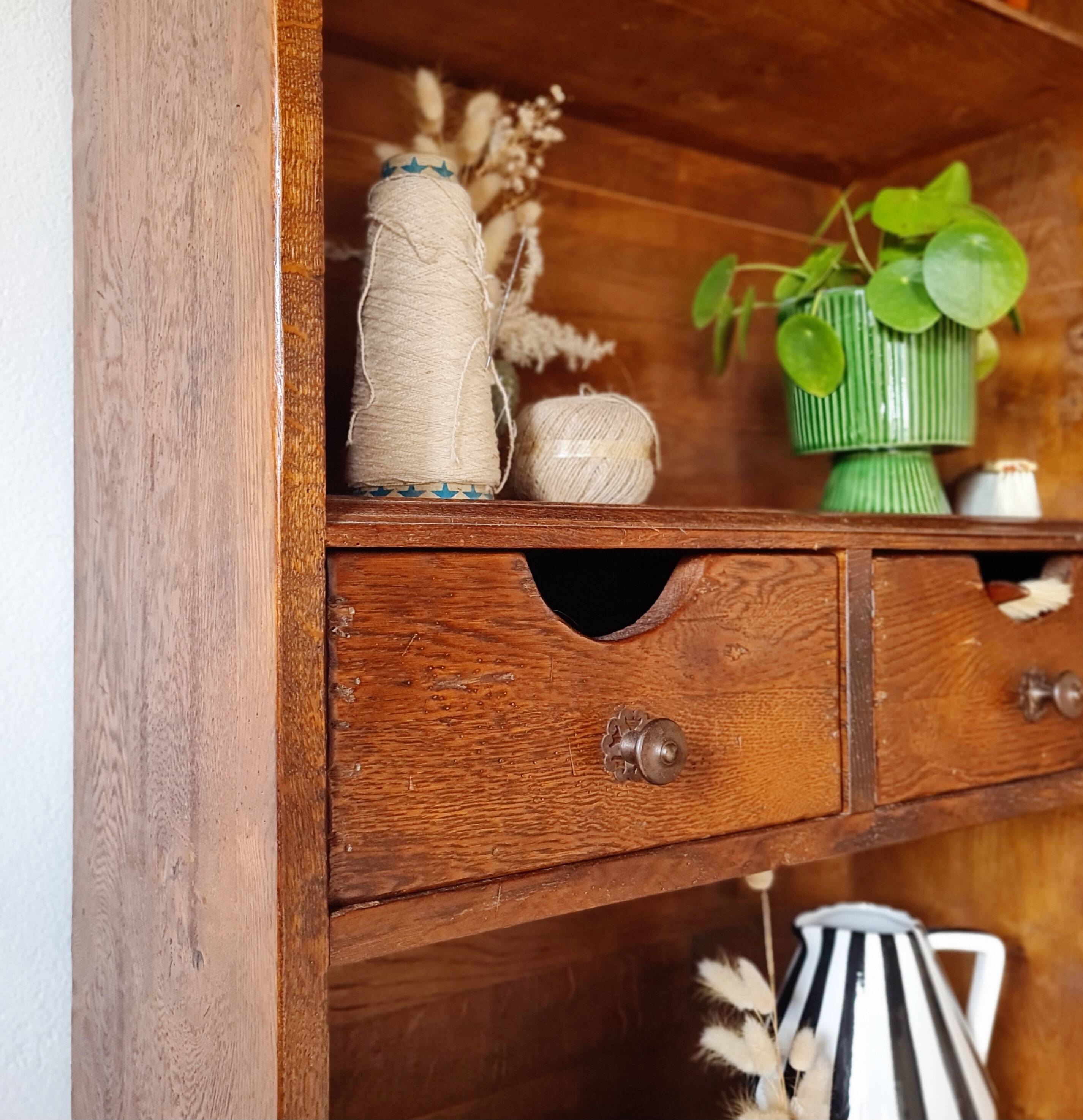 Old wooden library