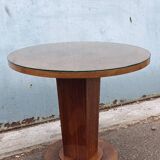 Art deco pedestal table