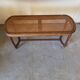 Louis XVI style 2-seater caned piano bench