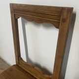 Solid oak chair for children