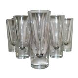 6x Cinzano Aperitif Mid-Century Bullet Glasses – Carlo Moretti - Borgonovo