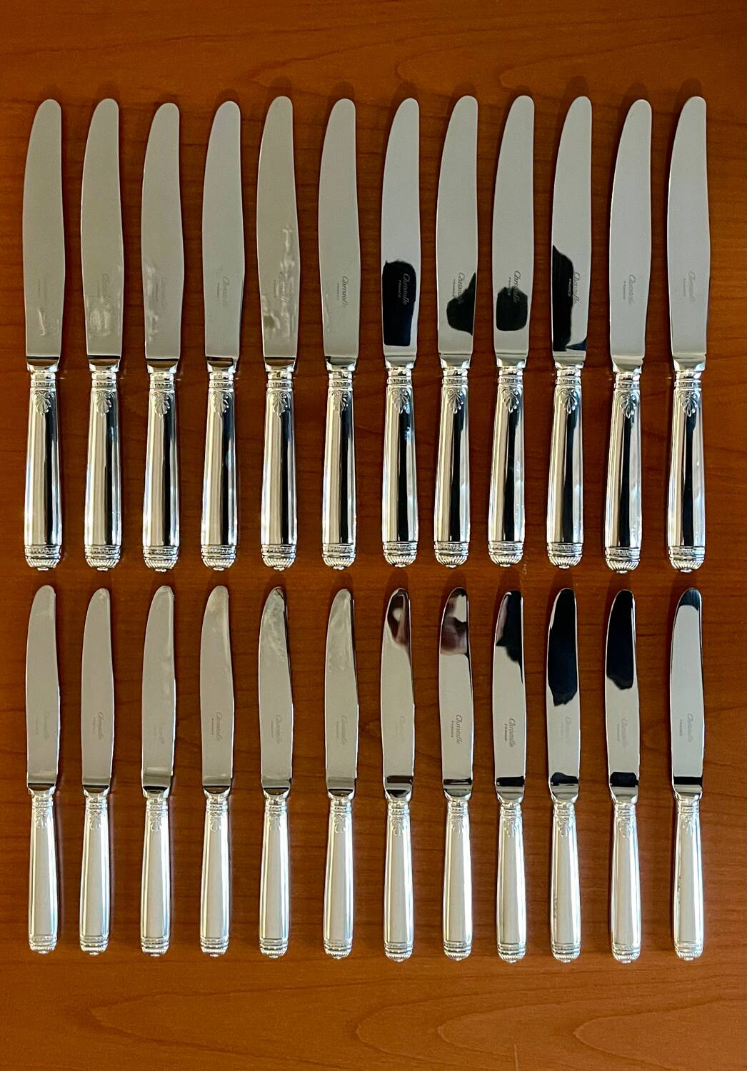 Christofle malmaison cutlery 88 pieces new condition