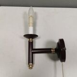 Wall lamp from Swedish Belid 1990s, in a beautiful aubergine purple colour.