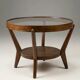 Round coffee table Karel Koželka & Antonín Kropáček 1940s Czechoslovakia