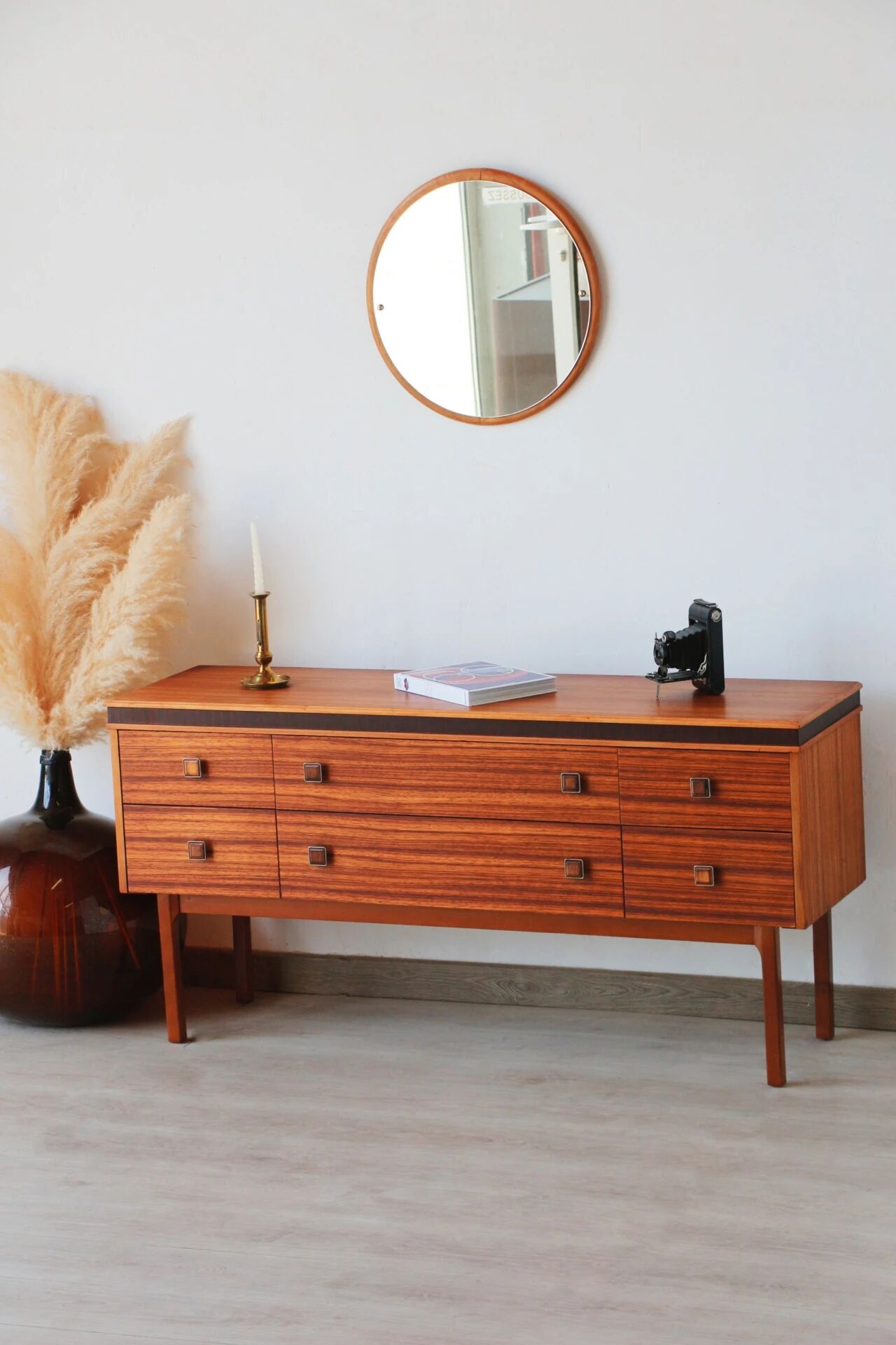 Scandinavian sideboard 140 cm – vintage sideboard from the 1960s