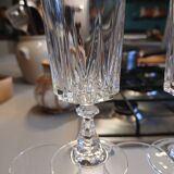5 crystal champagne flutes