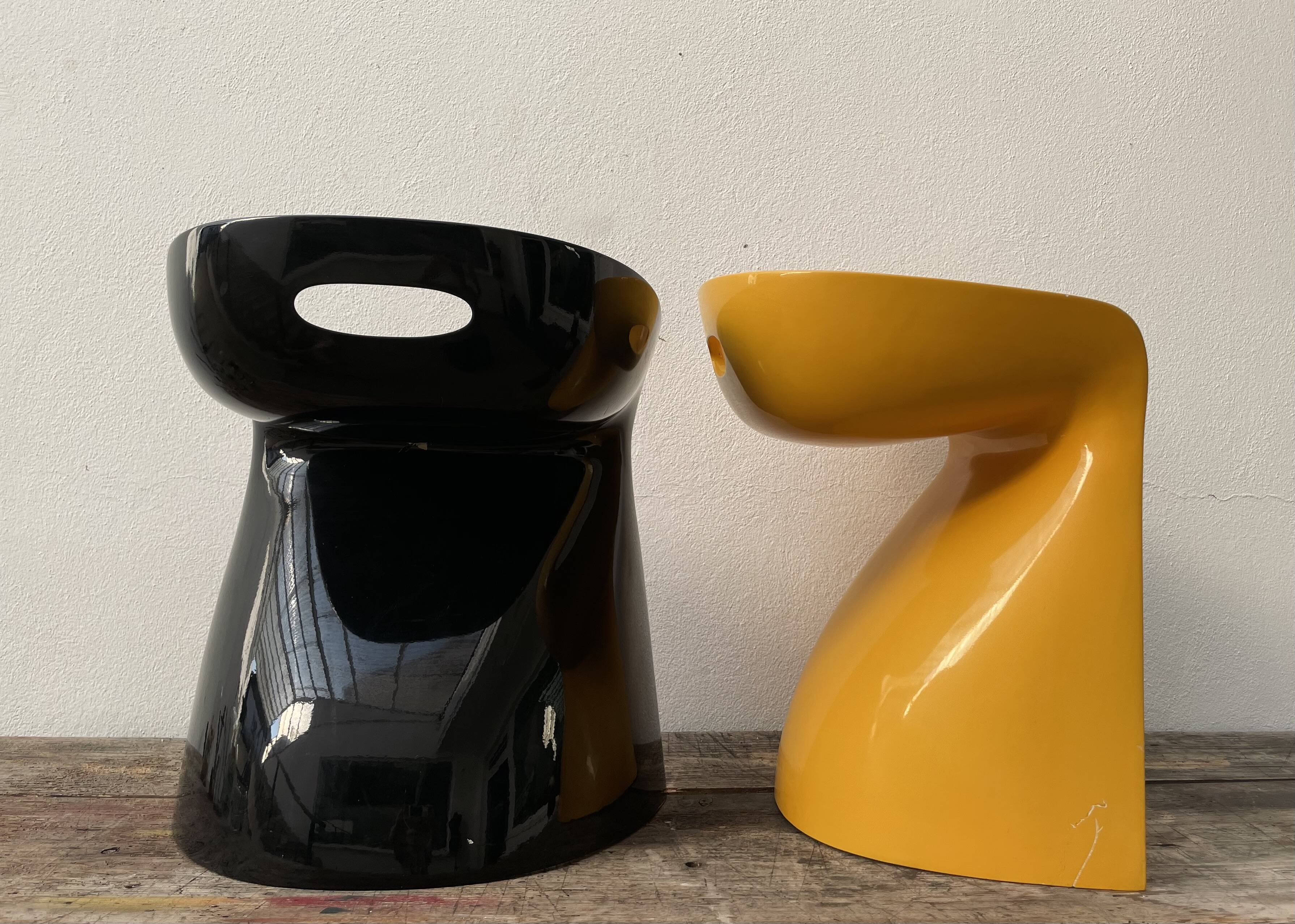 Paire de chaises « Bowl-chairs » design