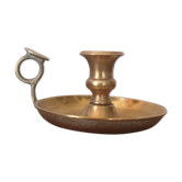 Brass cellar rat candlestick