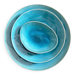 Service de 3 plats signés - christian