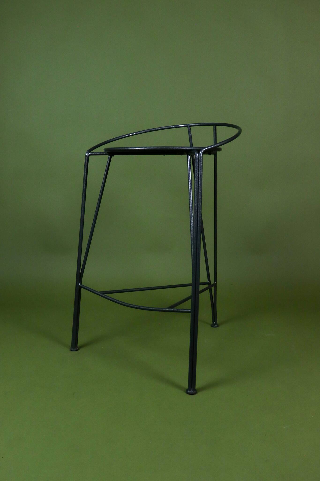 Tabouret haut Lune d'argent Pascal Mourgue 1985
