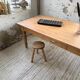 Table de ferme en merisier