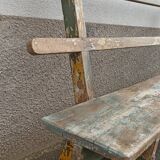 Banc ancien en bois avec belle patine