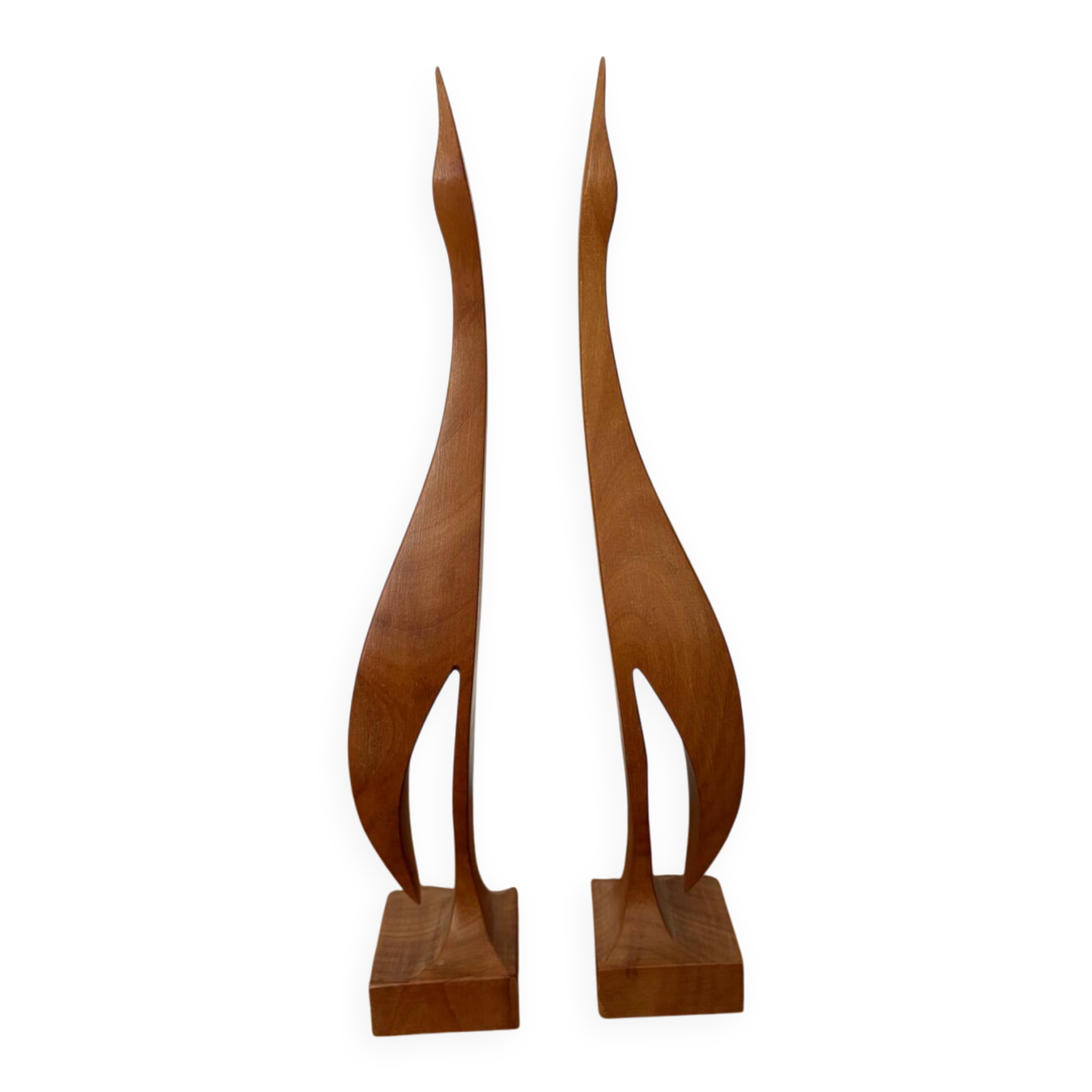 Mid Century Bird Bookends