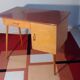 Bureau baumann pieds compas