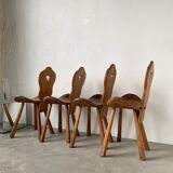 Oak mountain chalet chairs