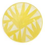 Medium plate - yellow PALM
