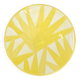 Medium plate - yellow PALM