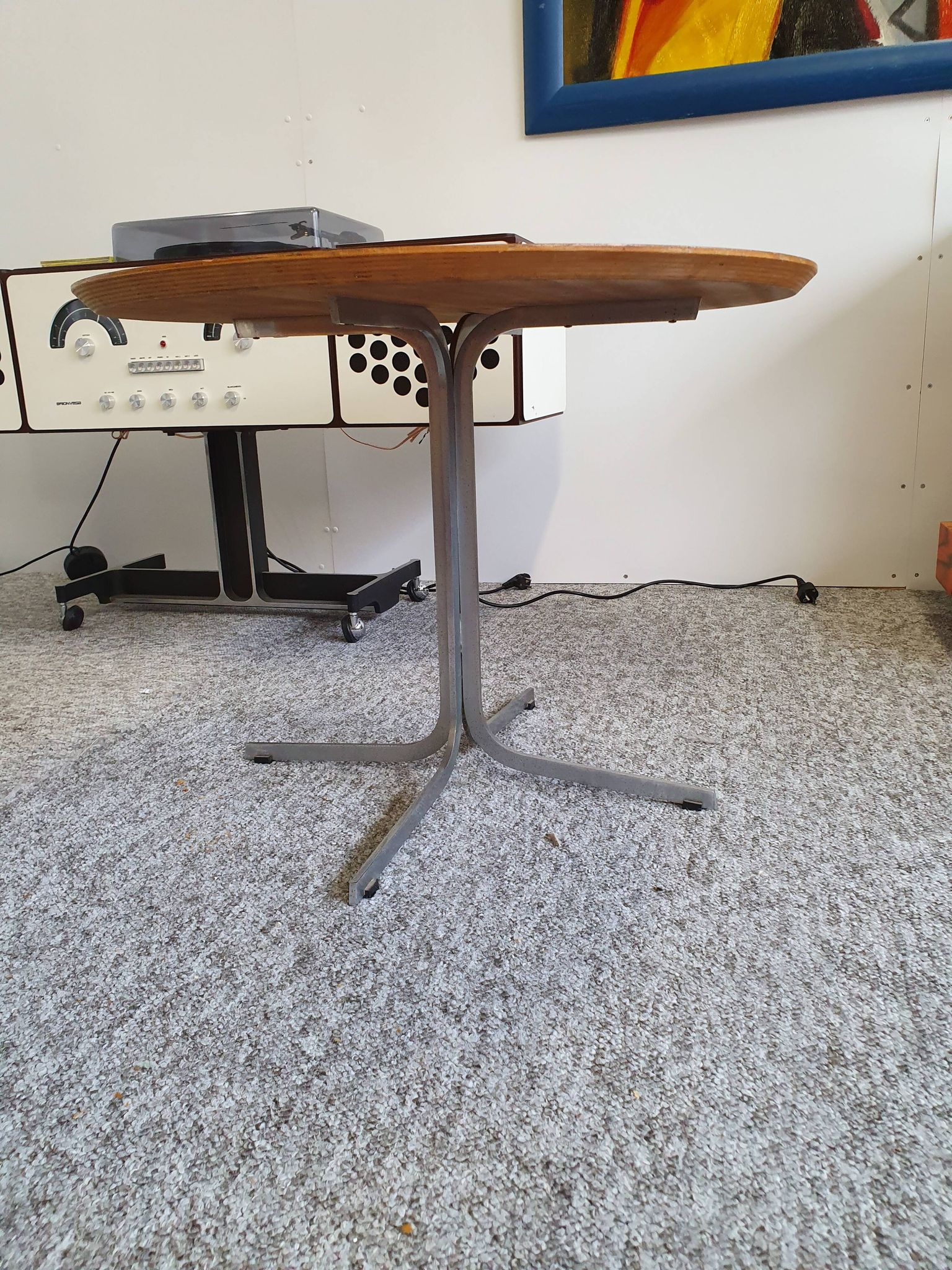 Table en palissandre par Pierre Paulin  pour Artifort 1960