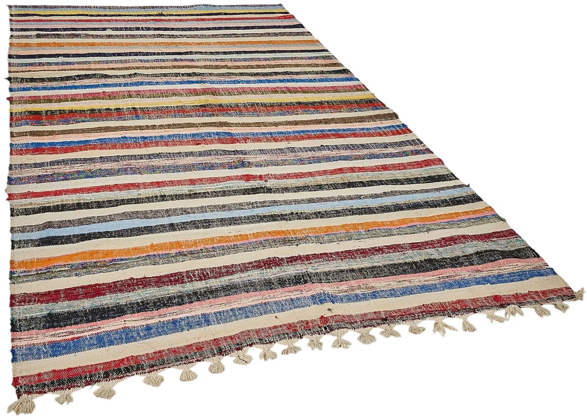 Turkish Handwoven Flatweave Chaput Kilim 183 cm x 305 cm