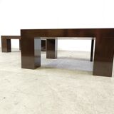 Paire de tables basses années 1970