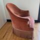 Vintage toad armchair Henriette