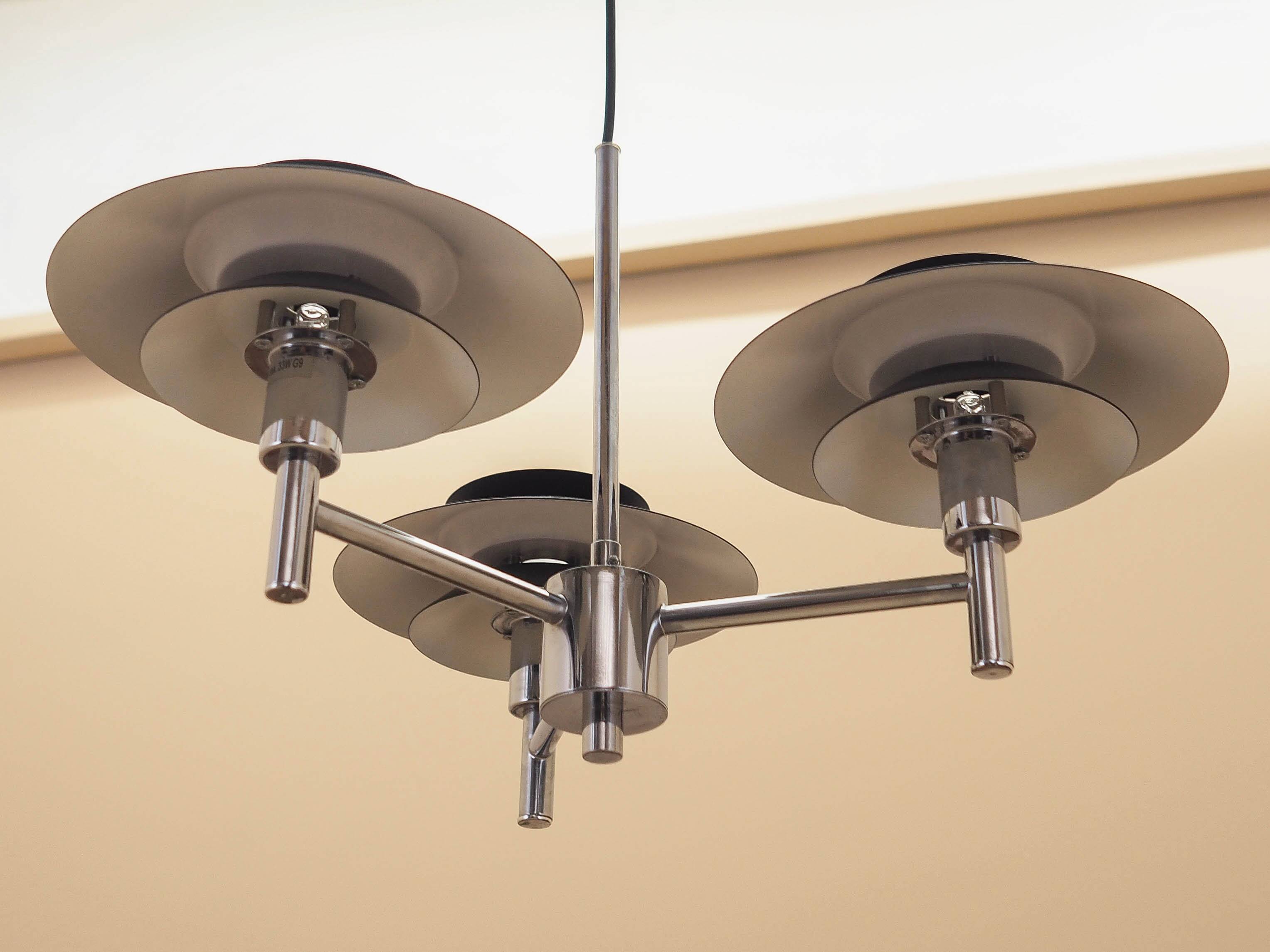Genoa pendant lamp, metal, Harald Nyborg A/S, contemporary