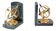 Nautical Brass & Marble Sundial Bookends, Set of 2