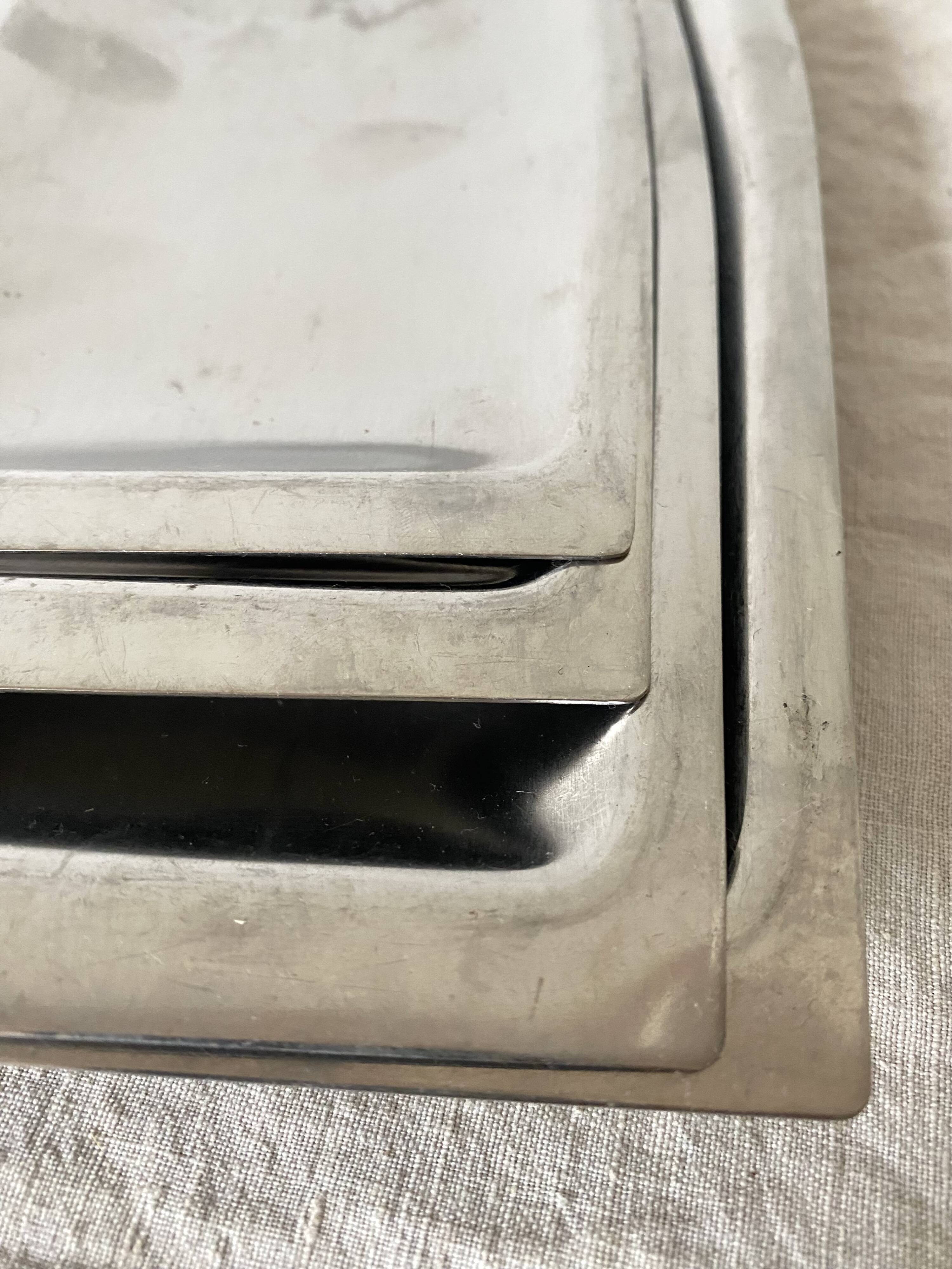 Chichester England stainless steel nesting dishes