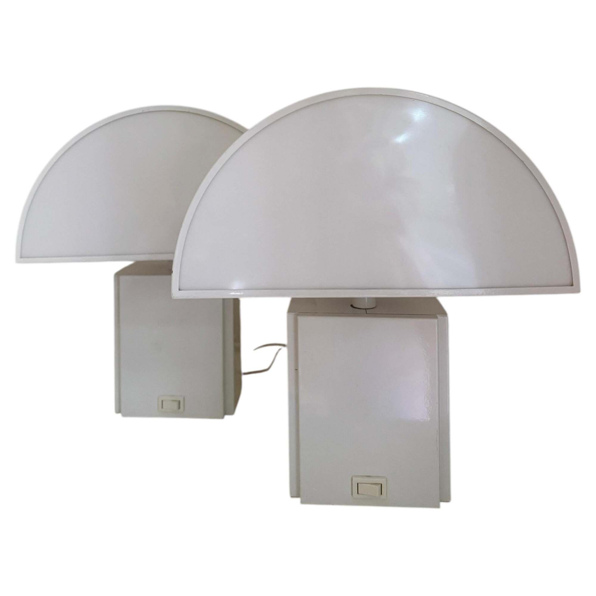 Pair of "Olympe" lamps by Harvey Guzzini for ED