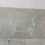 Small lucite coffee table or side table, 1970s