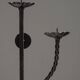 Pair of Brutalist Candlesticks, 1950s