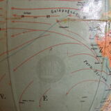 Dutch vintage earth globe