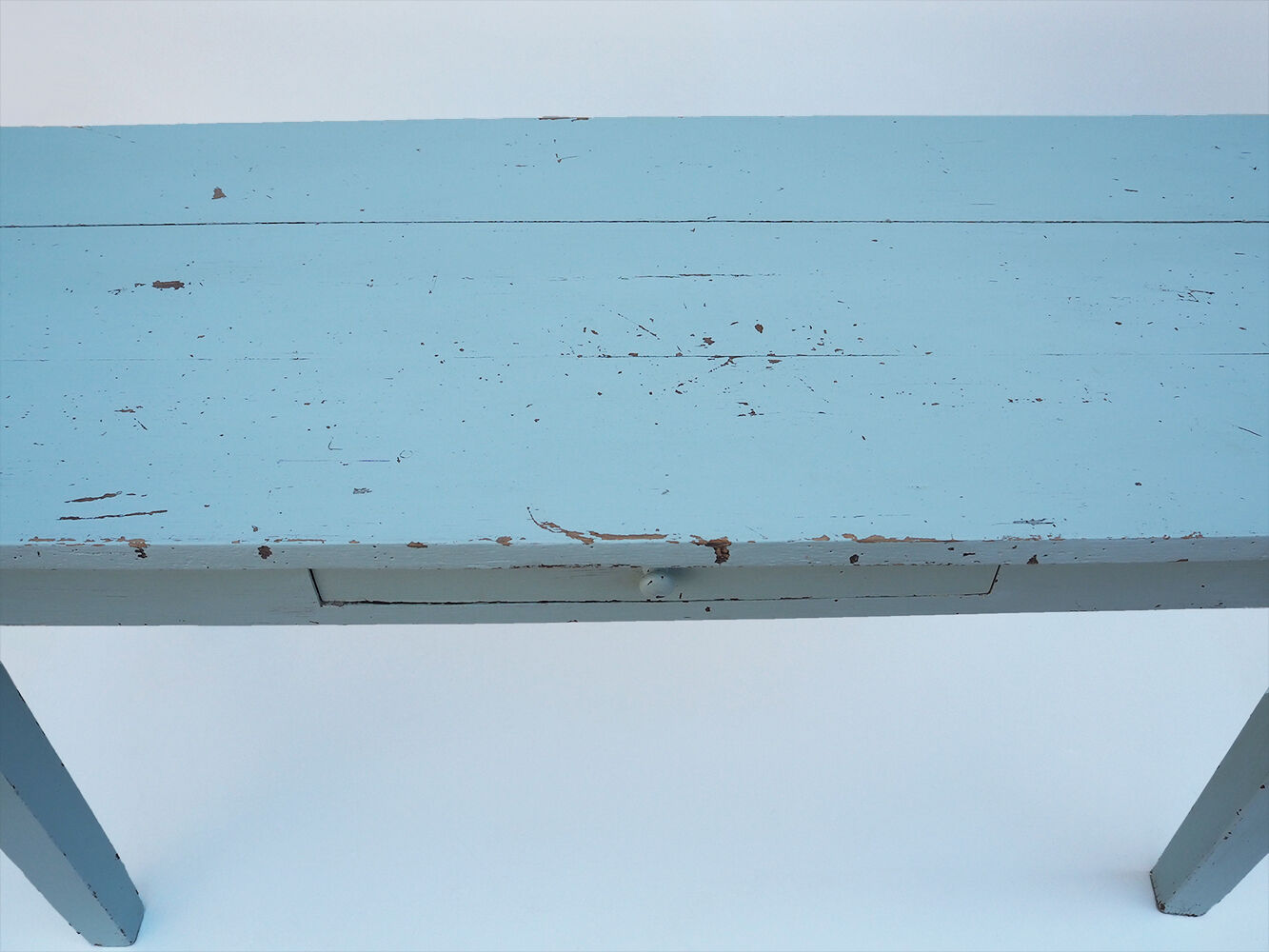 Old painted farmhouse table
