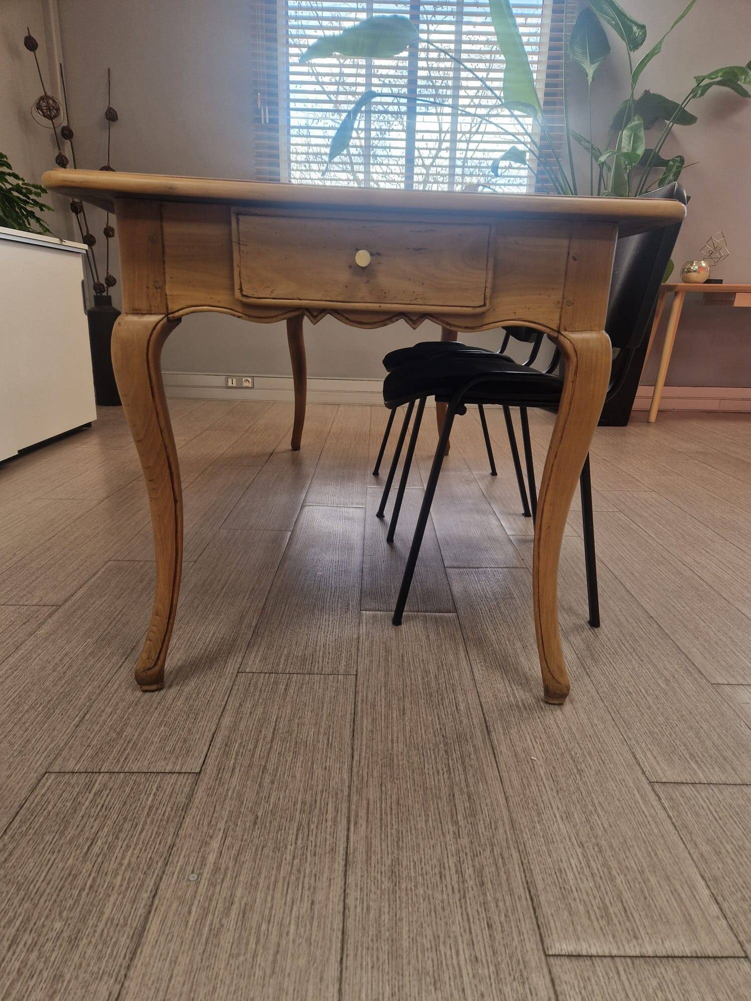 Louis XV style farmhouse table