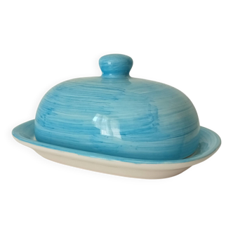 Beurrier vintage en porcelaine années 60/70