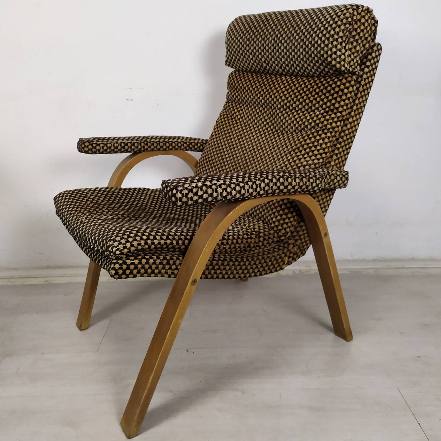 2 vintage Baumann armchairs