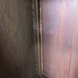 Large vintage wooden bookcase