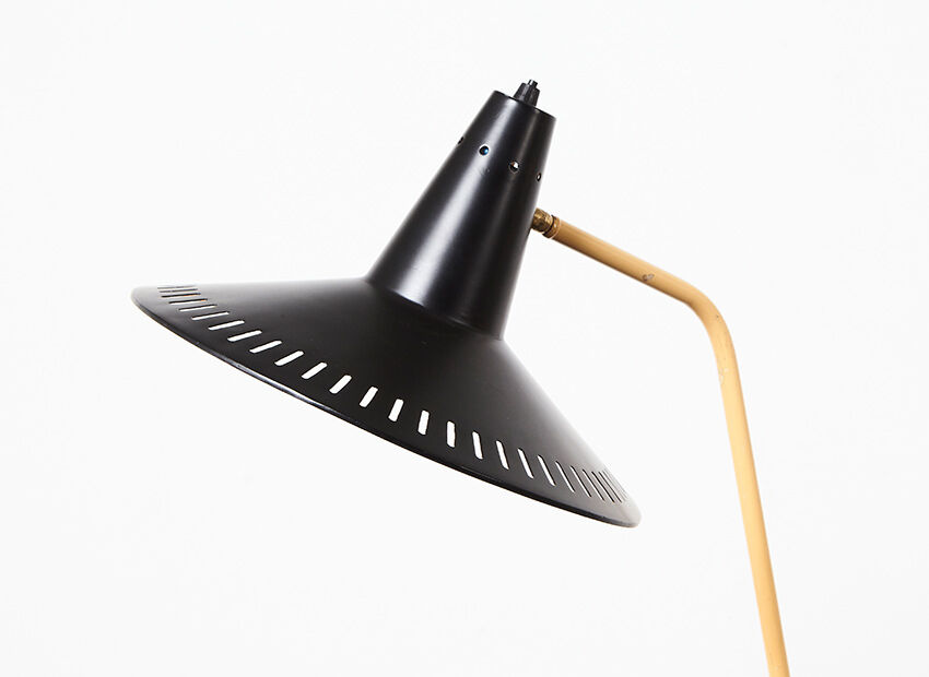 Rare Dutch Floor Lamp 1950s