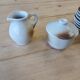 Antique stoneware coffee service