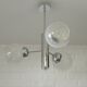 Vintage Murano Glass Pendant Lamp / Mazzega Sputnik Chandelier 1970's