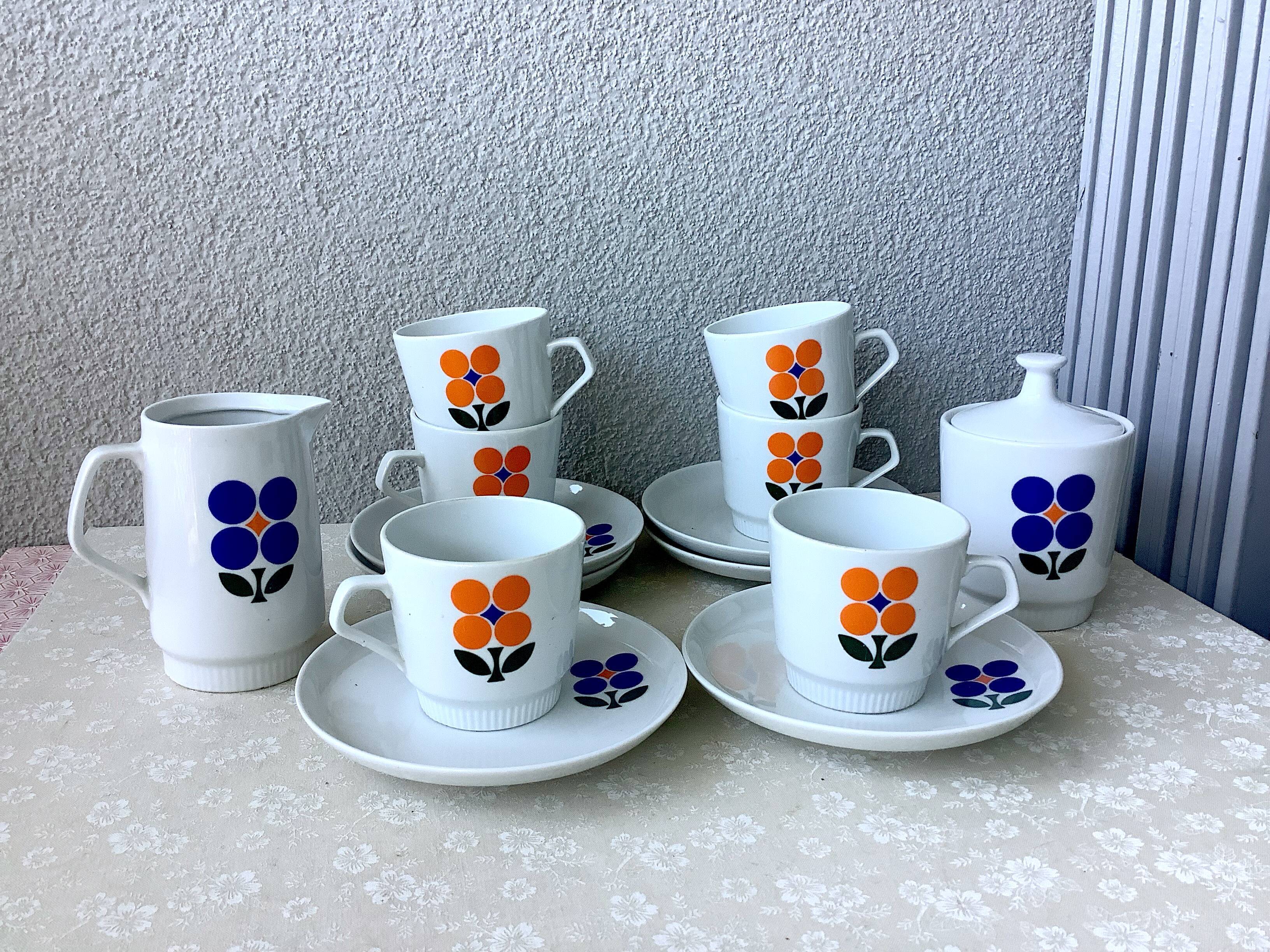 Colditz seventies porcelain cups