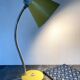 Yellow metal desk lamp, 1950s-1960s