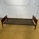 Daybed ou lit simple scandinave placage teck